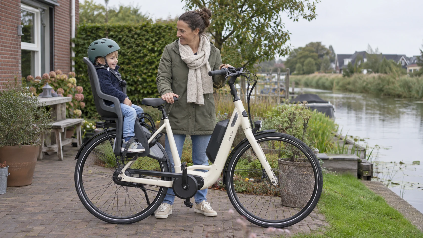 Kinderzitje voor je elektrische fiets