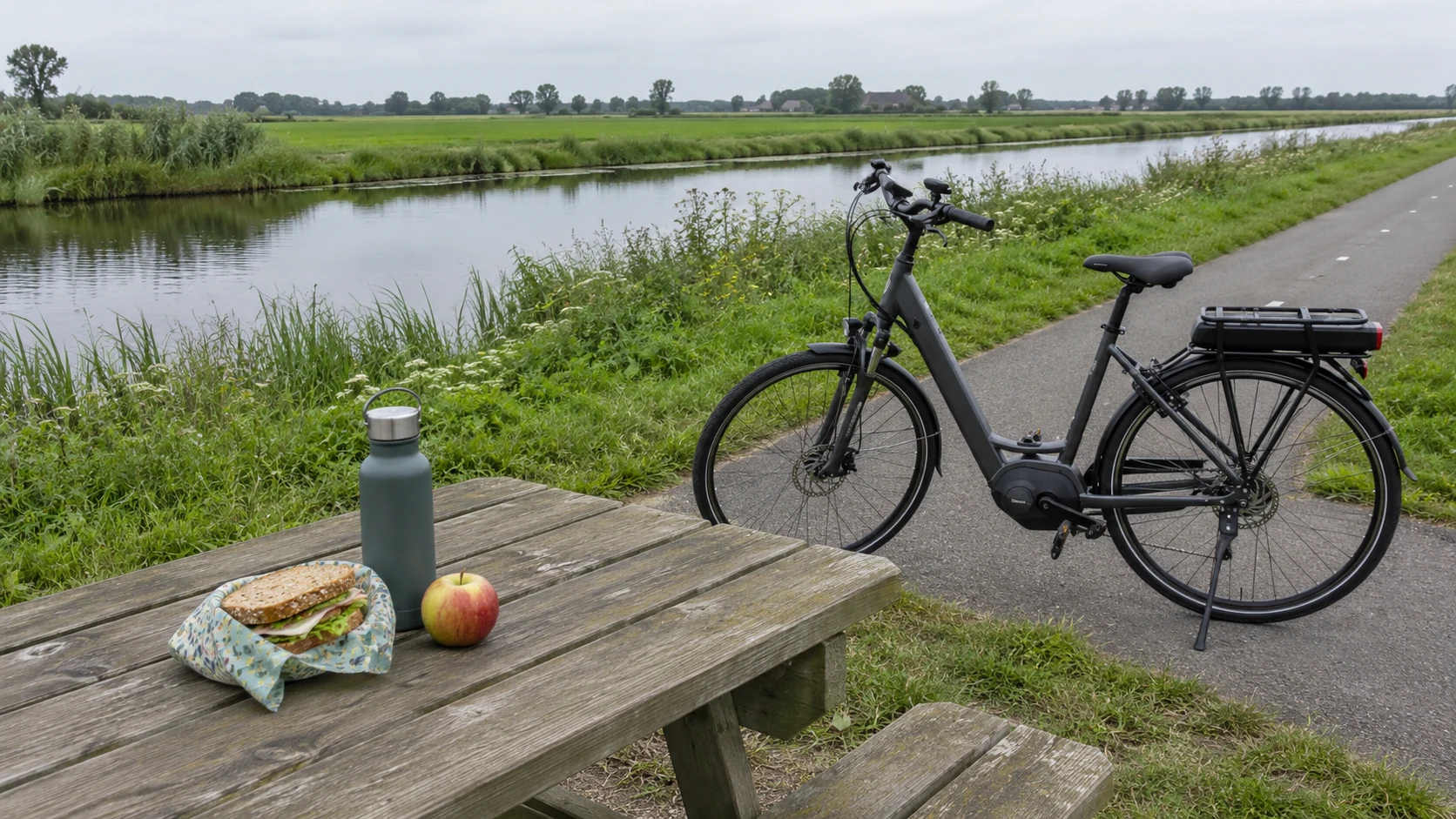 Slim eten en drinken rond je rit