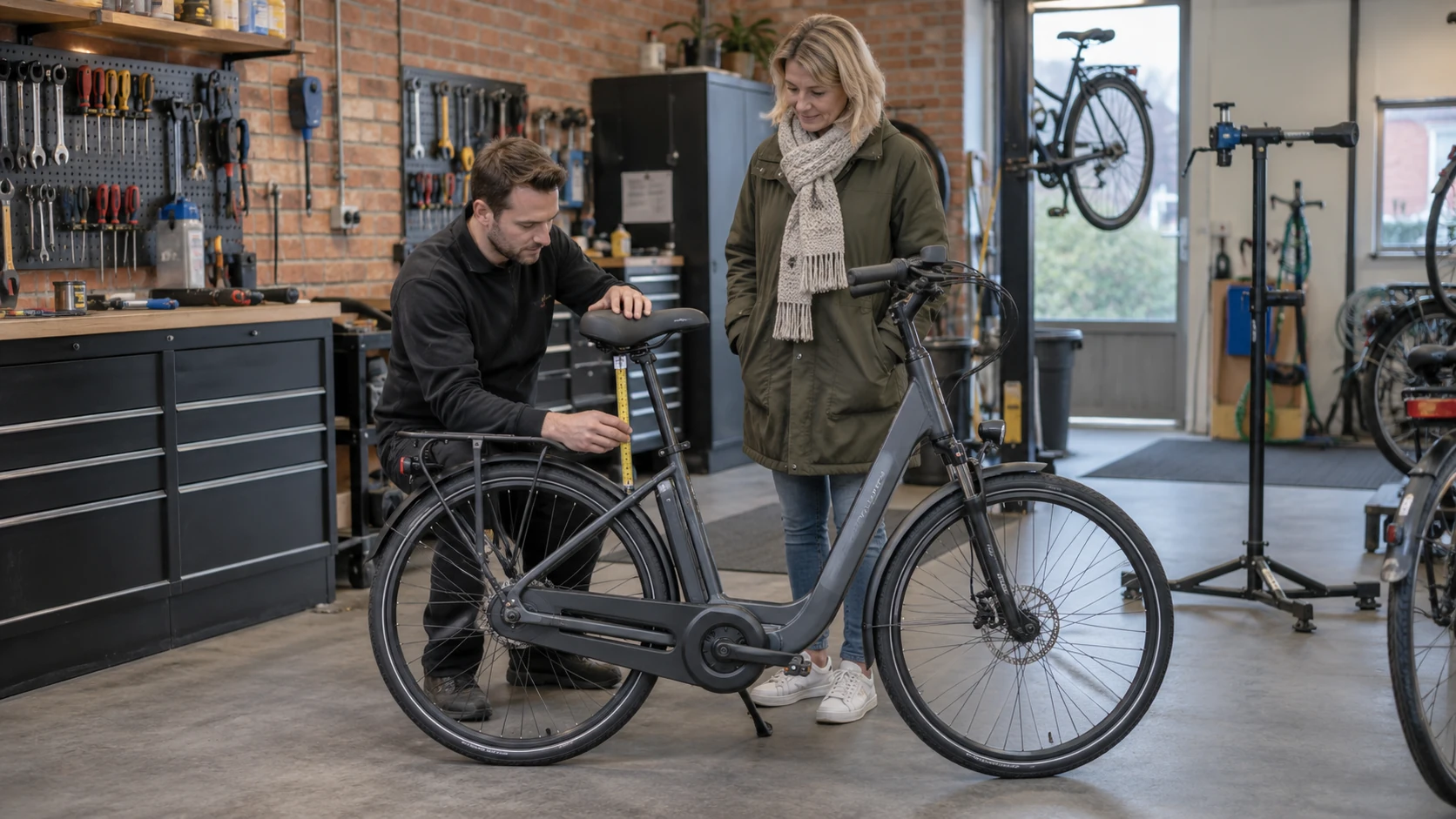 De juiste framemaat voor je e-bike