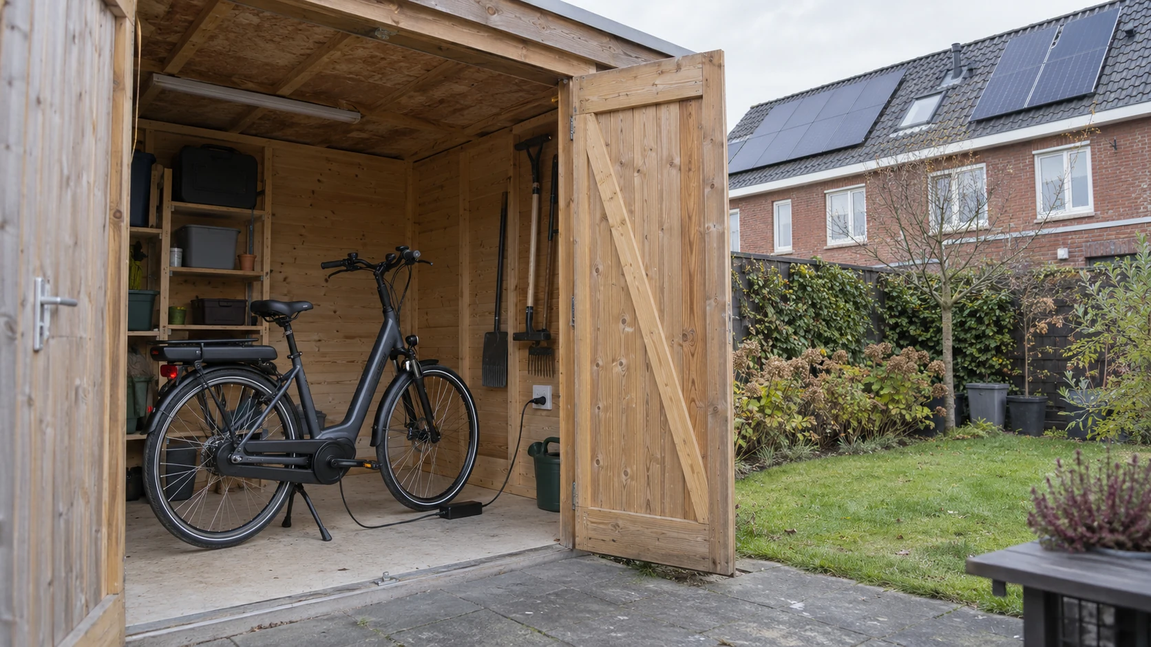 Je e-bike opladen met zonne-energie