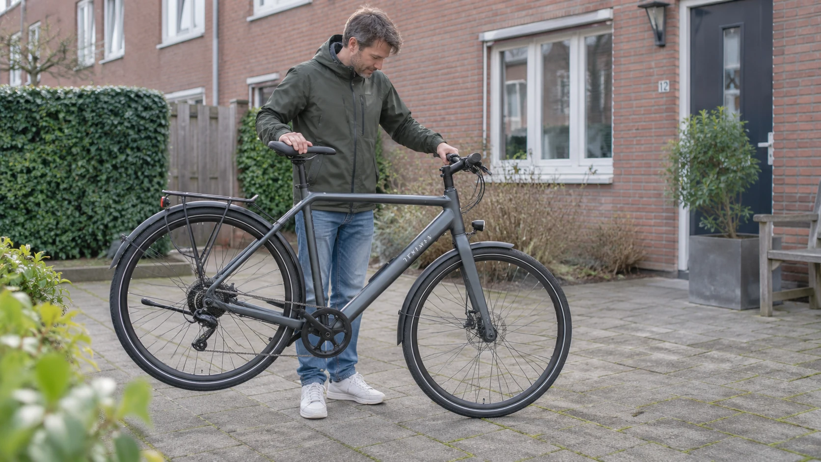 Het gewicht van Tenways e-bikes